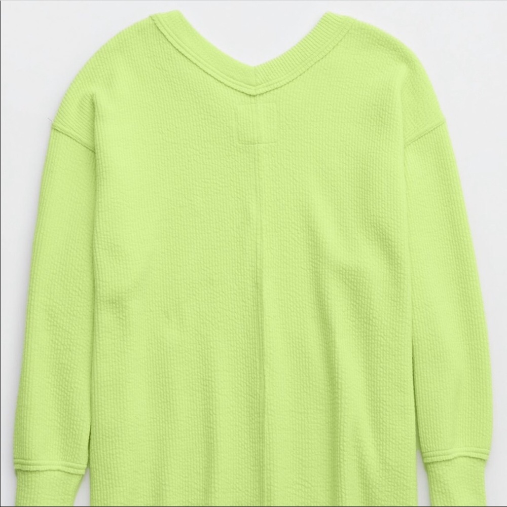 Aerie Oversized textured Sweater Sz.L - Picture 5 of 6